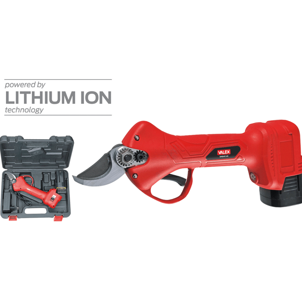 Forbici da potatura a batteria al litio 14,8V Valex - Brico Sapiens - L' evoluzione del fai da te Forbici da potatura a batteria al litio 14,8V Valex - Brico Sapiens - L' evoluzione del fai da te